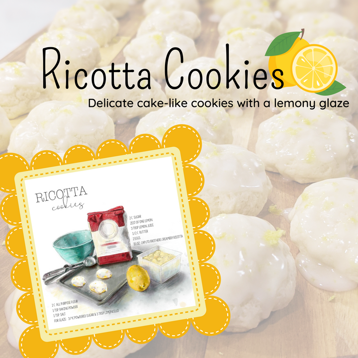 Recipe: Ricotta Cookies